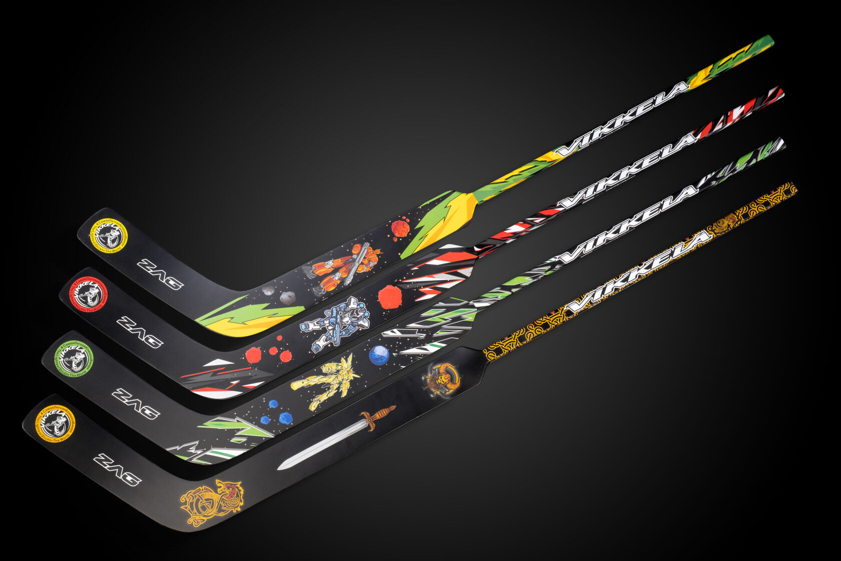 Vikkela youth hockey stick collection